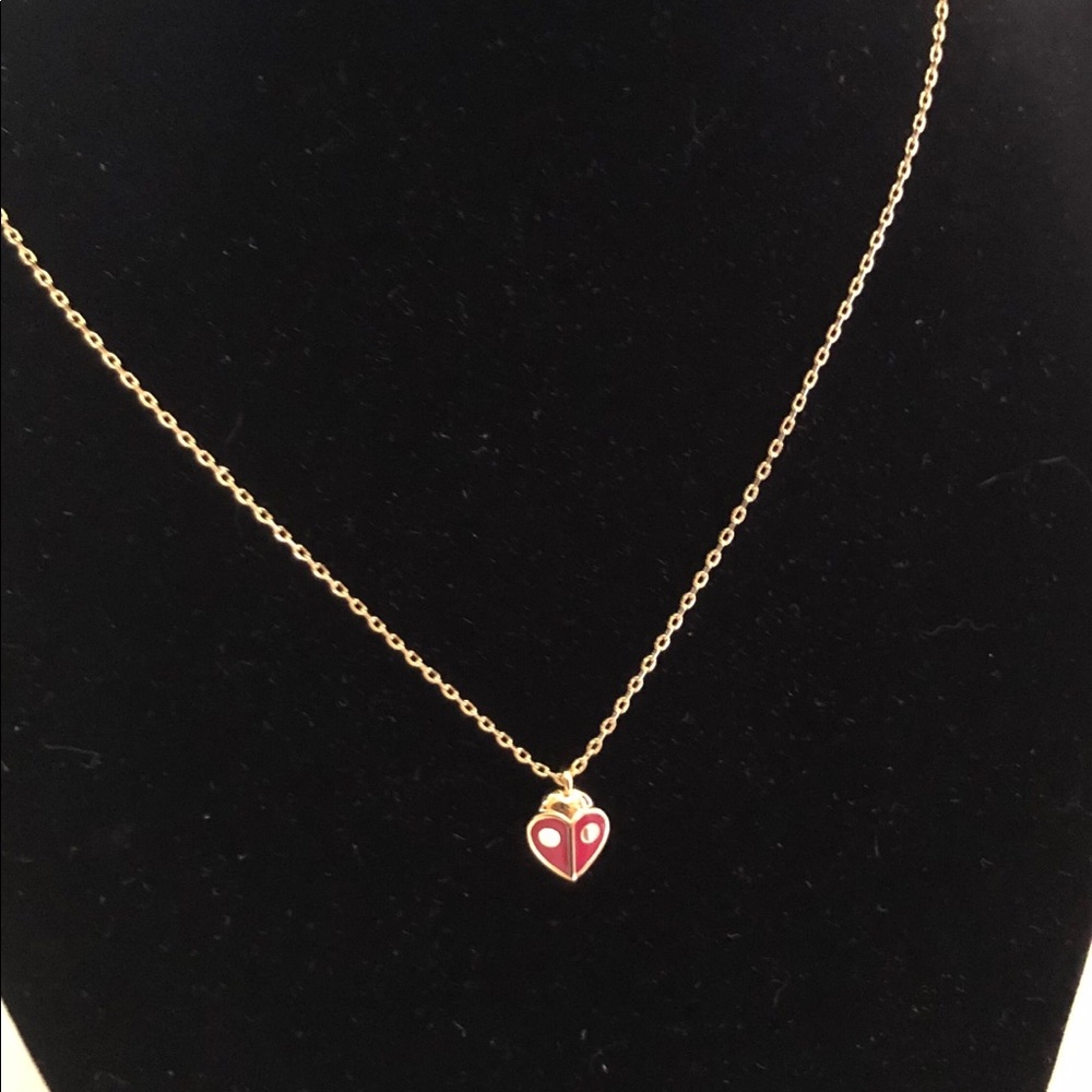 Kate Spade Lady Bug Necklace